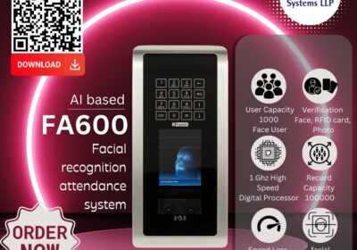 FA600 industry ready face recognition biometric attendance system